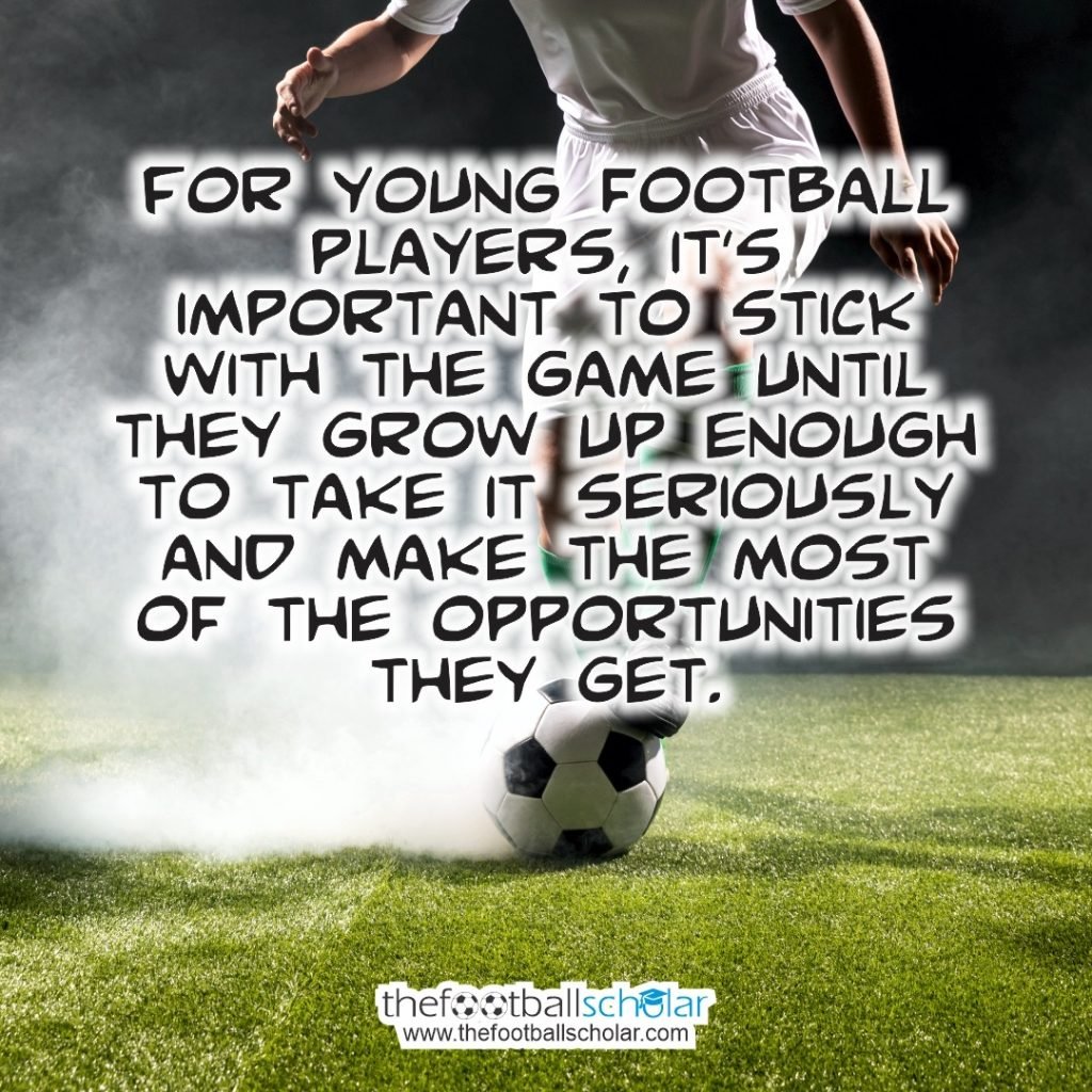 Young Footballers stay committed